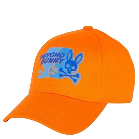 NEW Psycho Bunny Mens Kona Baseball Cap MSRP $45.00 - ONE SIZE - Picture 1 of 6